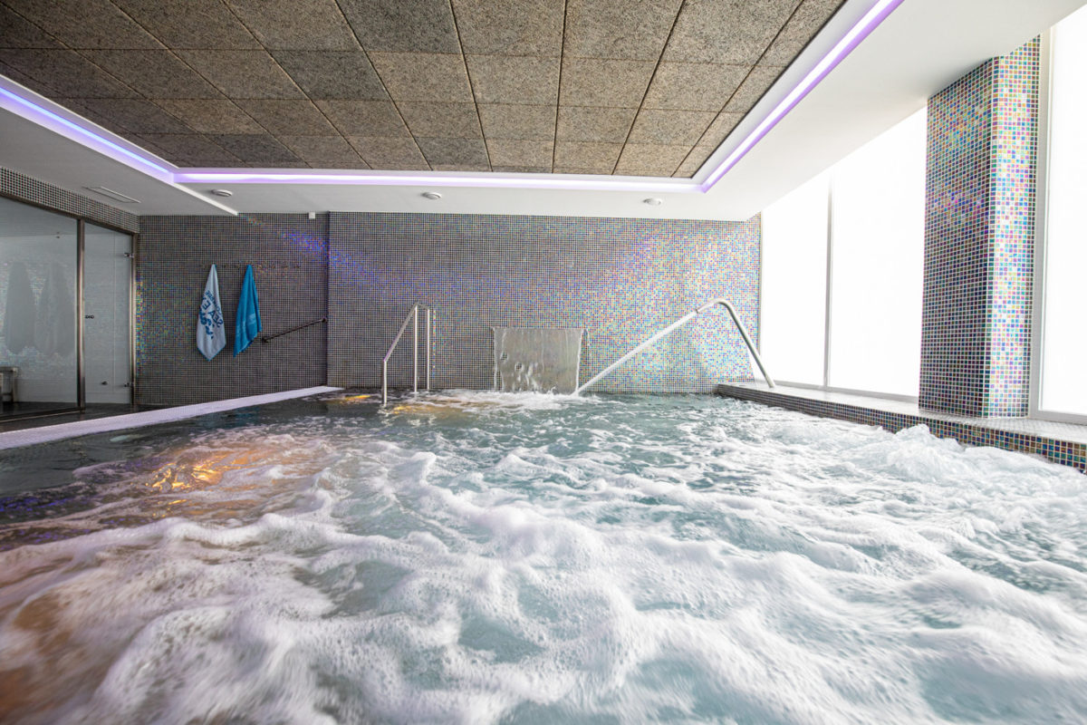 Spa Alcossebre Sea Experience Aparthotel 4 Estrellas piscina climatizada